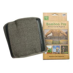 Bamboo Pro Ryggförband - med självvärmande egenskaper