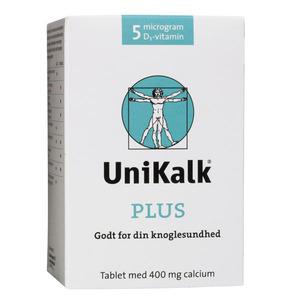 UniKalk Plus med vitamin D - 180 st
