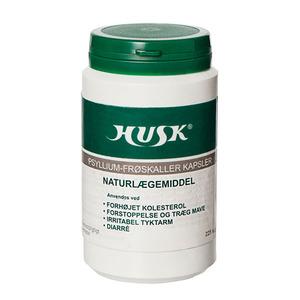 Husk Psyllium kapslar - kosttillskott för magen