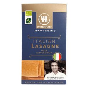 Urtekram Fullkorns Lasagne Eko - 250 g