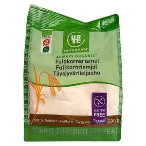 Urtekram Fullkornsrismjöl Eko - 500 g