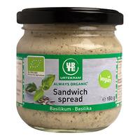 Urtekram Sandwich Spread Basilika, eko - 180 g