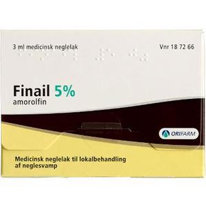 Orifarm Finail 5 % medicinskt nagellack - mot svampinfektion i naglarna