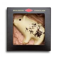 Økoladen Marsipangris lakrits vit choklad eko - 75 g