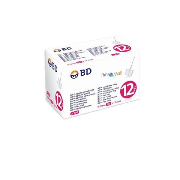 BD Medical Diabetes Care Micro Fine nål, BD 12.7 mm 100 st Med24.se