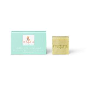 Miqura Golden Silk Facial Soap - rengör ansiktet och gör huden ren och silkeslen