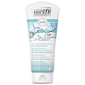 Lavera Basis Sensitiv 2-in-1 Hår & Kropps Schampo - 200 ml