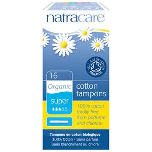 Natracare Tamponger Super med hylsa Ekologisk - 16 st