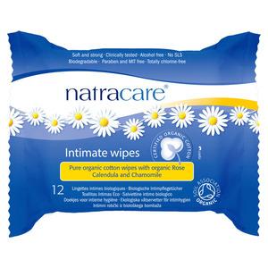 Natracare våtservetter för intimhygien eko - 12 st