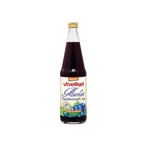 Voelkel Merlot röd druvsaft 700 ml