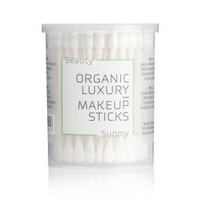 Organic Luxury Makeup Sticks - ekologiska och luddfria bomullspinnar