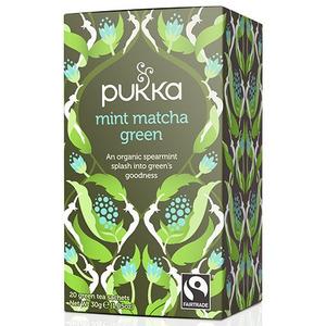 Pukka Mint Matcha Green Te eko - ekologiskt matchate med mintsmak