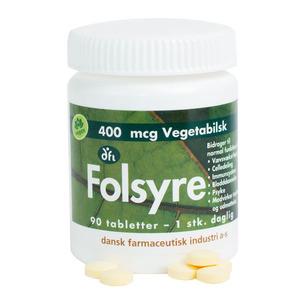 Folsyra - 90 tabletter