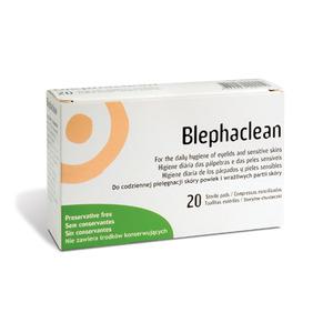 Blephaclean Våtservetter för Ögonen - 20 st