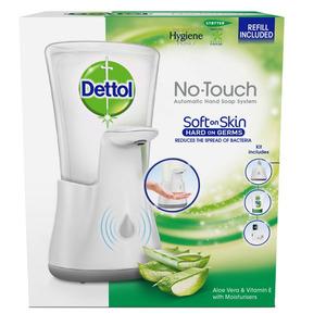 Dettol No-Touch Hand Wash System-startset med Aloe Vera Refill - 250 ml Med24.se