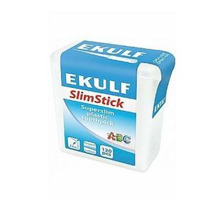 Ekulf Slim Stick Plasttandpetare - 120 st