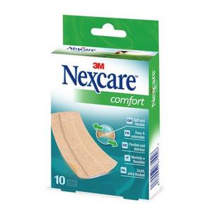 Nexcare Comfort strips 6 x 10 cm - mångsidigt plåster som rekommenderas för småskavanker, sår och skärsår