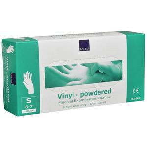 Abena Vinylhandske S med puder - 100 st