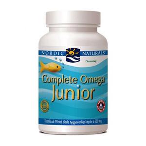 Nordic Naturals Complete Omega Junior är små, mjuka och tuggbara kapslar med omega-3-6-9 utvecklad speciellt för barn Med24.se