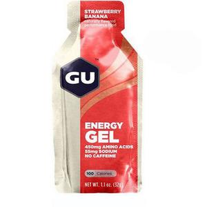 GU Energy Gel med jordgubb och banan.