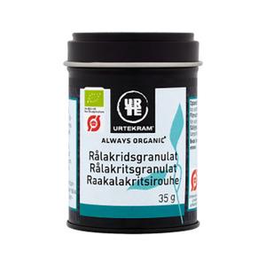 Urtekram Rålakritsgranulat eko, intensiv smak av lakrits, 35 g