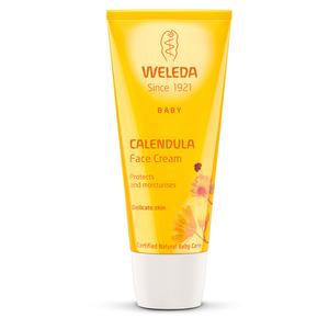 Weleda Calendula Face Cream vårdar och skyddar känslig hud i ansiktet.
