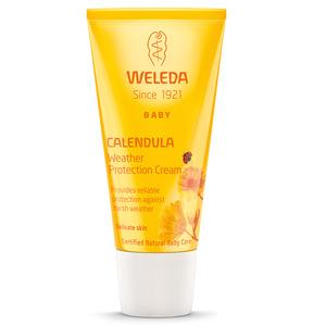 Weleda Calendula Weather Protection Cream vårdar och skyddar känslig hud i ansiktet.