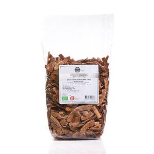 Biogan Rostad kokos med lakrits - 500 g, lakritsrostad kokos