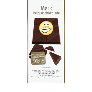 Easis Mörk belgisk choklad - 85 g
