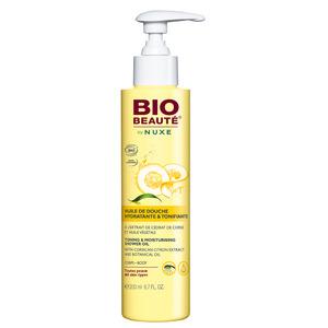 Bio Beauté Toning & Moistuising Shower Oil - 200 ml, Toning & Moistuising Shower Oil fra Bio Beaute rengör, återfuktar och tonar huden i duschen, certifierad, ekologisk och med en mängd aktiva ingredienser
