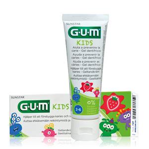 Gum Kids Tandkräm jordgubbe 2-6 år - 50 ml