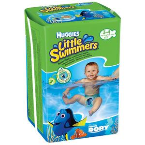 Huggies Little Swimmer 7-15 kg - simblöjor som inte sväller i vattnet