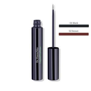 Dr. Hauschka Liquid Eyeliner - 4 ml - Flera varianter, definiera dina ögon med denna superexakta eyeliner