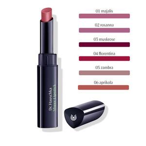 Dr. Hauschka Sheer Lipstick - 2 g - Flera varianter, vårda dina läppar och ge dem på samma gång en ljus färg