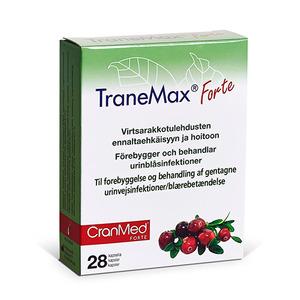 Tranemax Forte används för att behandla och förebygga urinvägsinfektioner