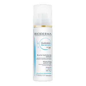 Bioderma Hydrabio Eau de soin SPF 30 är den första fuktgivande anti-UV mist som förhindrar hudens åldrande