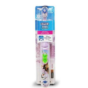Oral-b eltandborste med Olof och Sven från Frost gör borstningen roligare