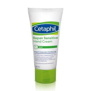 Cetaphil Repair Sensitive Hand Cream är en mycket fuktgivande kräm för känsliga och torra händer