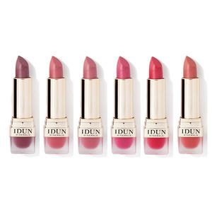 Idun Creme läppstift Elise ger dina läppar en diskret, mjuk rosa / nude färg
