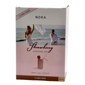 Noka diet Milkshake Jordgubb - måltidsersättning för snabb och effektiv viktminskning