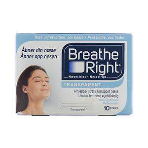Breathe Right är ett världspatenterat nasalband som hjälper den som snarkar att andas genom näsan under sömnen.