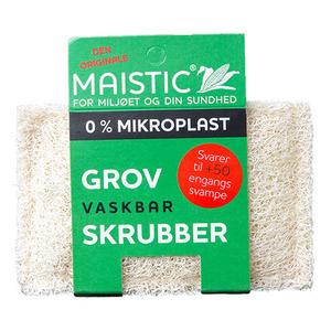 Maistic Grov Skrubb tvättbar, skrubbar naturligt alla ytor och kan användas både inomhus och utomhus