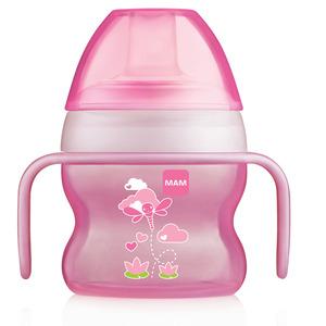 MAM rosa mugg med ventil Med24.se