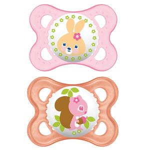 MAM Original Silk Teat 0-6 månader rosa