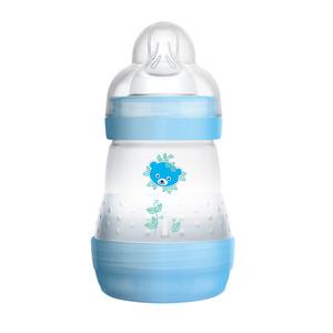 MAM Anti-Colic nappflaska som rymmer 160 ml här i blått Med24.se