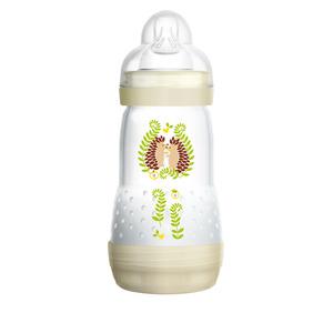 MAM Anti-Colic nappflaska som rymmer 260 ml här i neutral färg