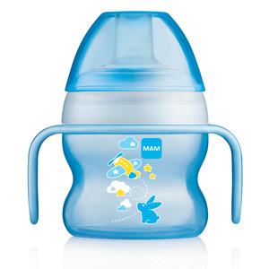MAM blå drickmugg med ventil Med24.se