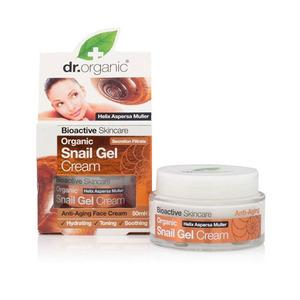 Dr. Organic Snail Gel Cream är en naturlig ansiktskräm med ekologiska ingredienser som motverkar rynkor