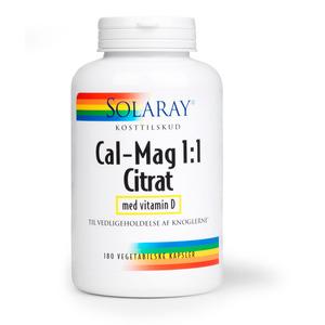 Cal-Mag 1: 1 med vitamin D innehåller mineraler och vitamin D som är viktiga för skelettet