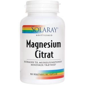Solaray Magnesium Citrat - magnesium bundet till naturlig citronsyra